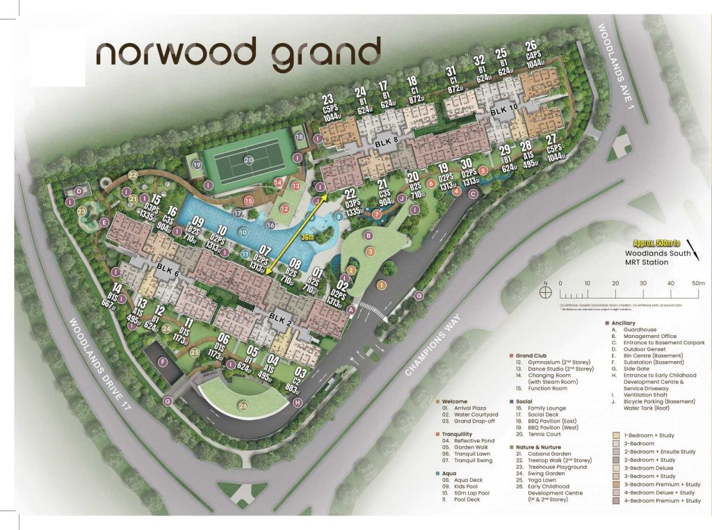 Norwood-Grand-Upcoming-Launch-Site-Plan