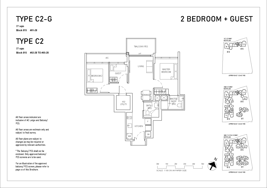 bagnall-haus-upcoming-launch-review-floor-plan-2-bedroom-guest-type-C2