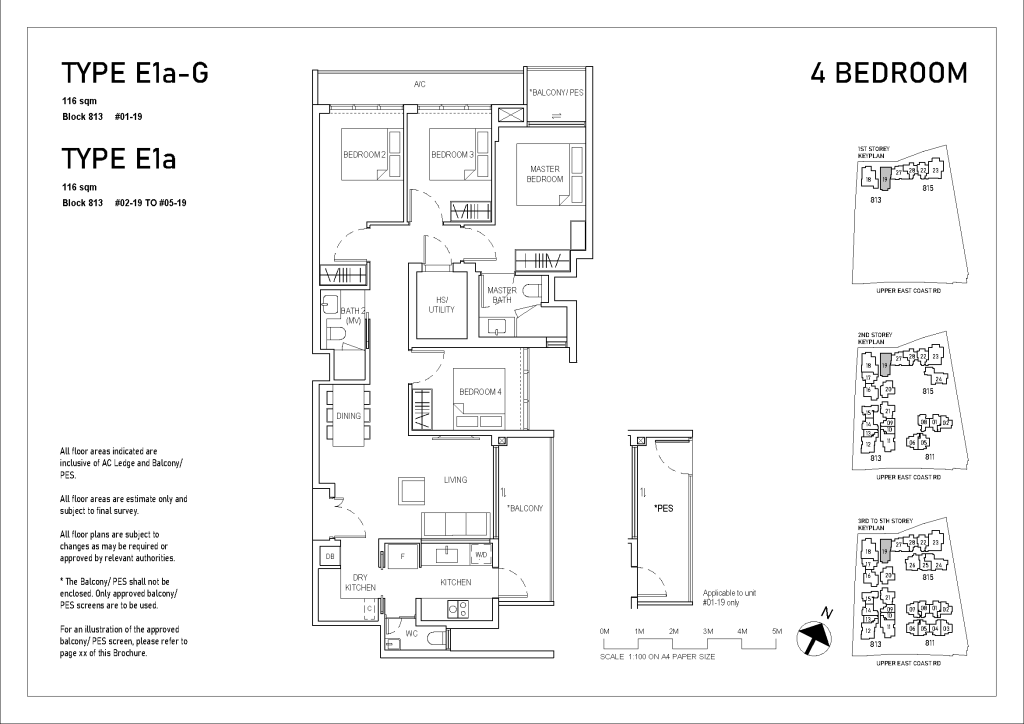 bagnall-haus-upcoming-launch-review-floor-plan-4-bedroom-type-E1a