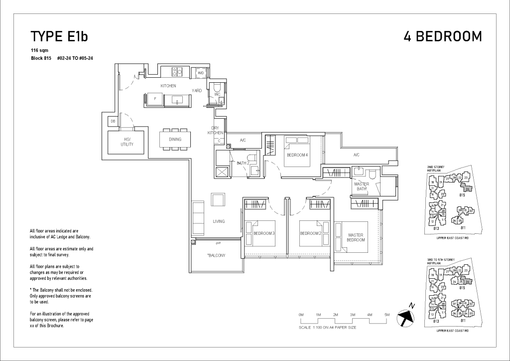 bagnall-haus-upcoming-launch-review-floor-plan-4-bedroom-type-E1b