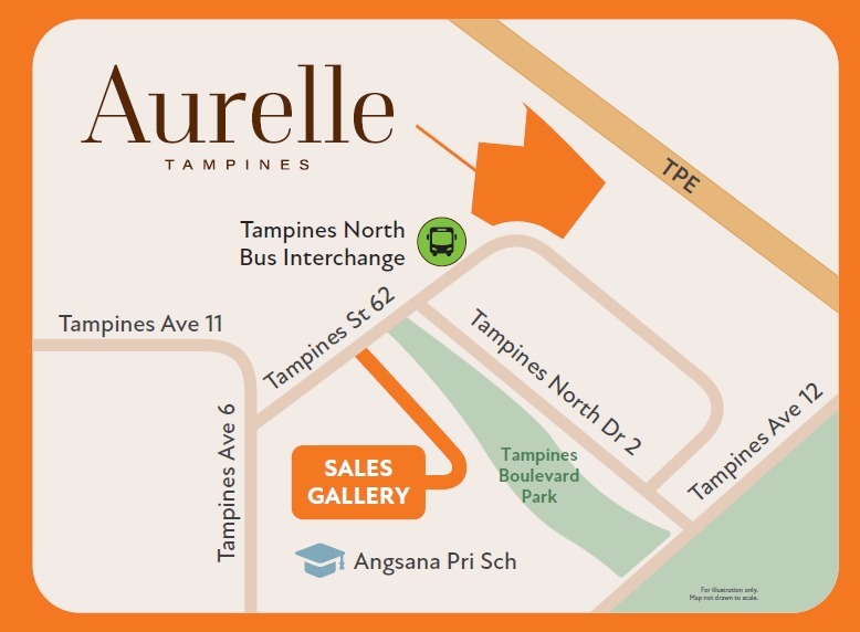 aurelle-of-tampines-map-location