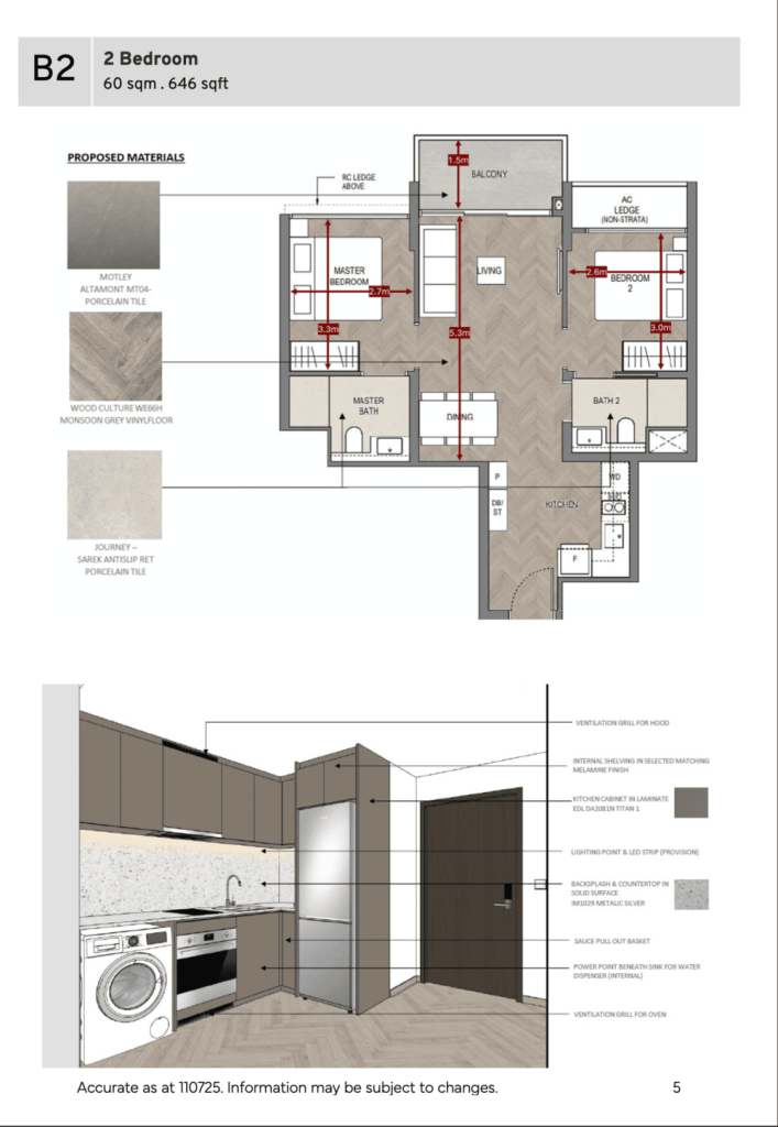 Springleaf Residence Floor Plan B2