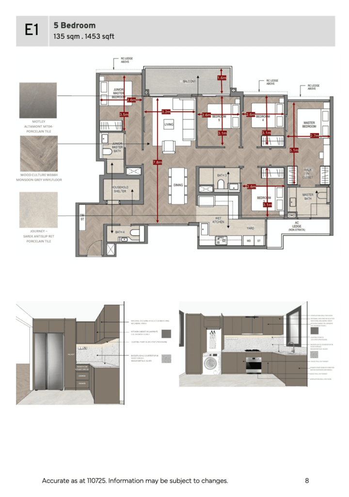 Springleaf Residence Floor Plan E1
