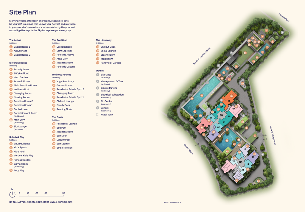 Sky at Holland Site Plan