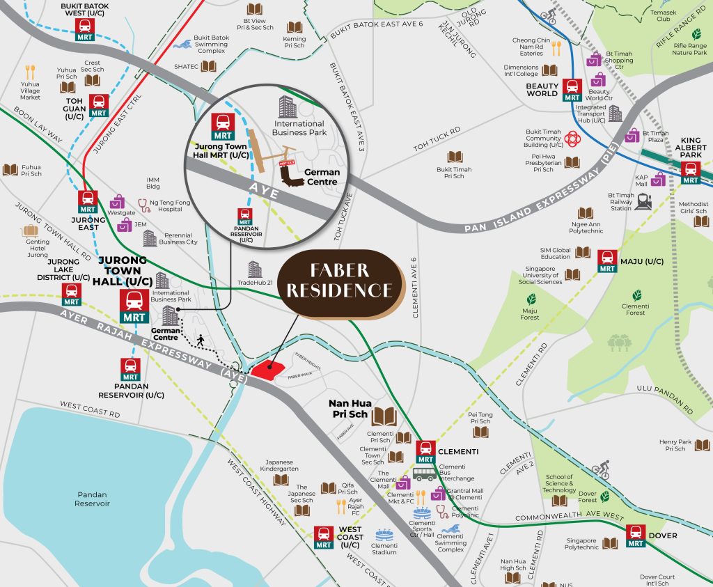 faber residence location map
